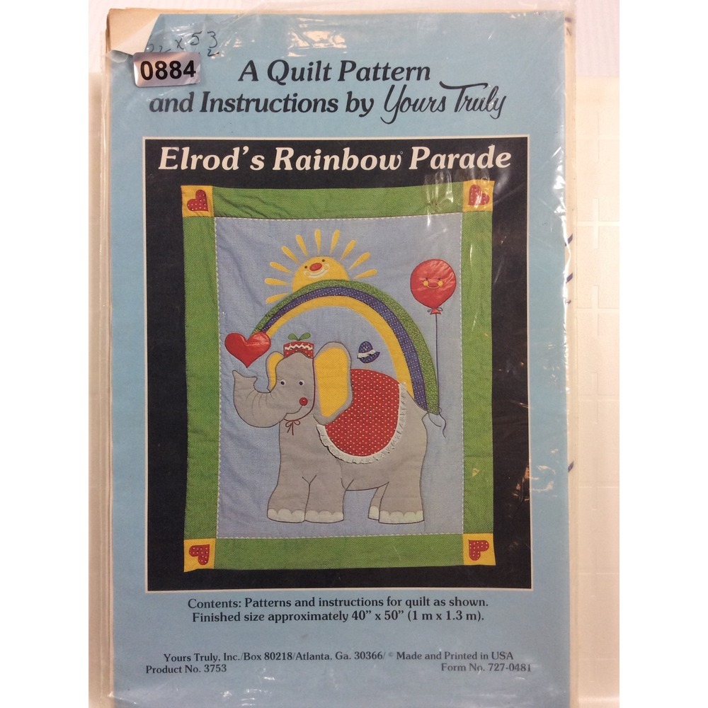 Yours Truly Inc Crafts Elrods Rainbow Parade 3753
